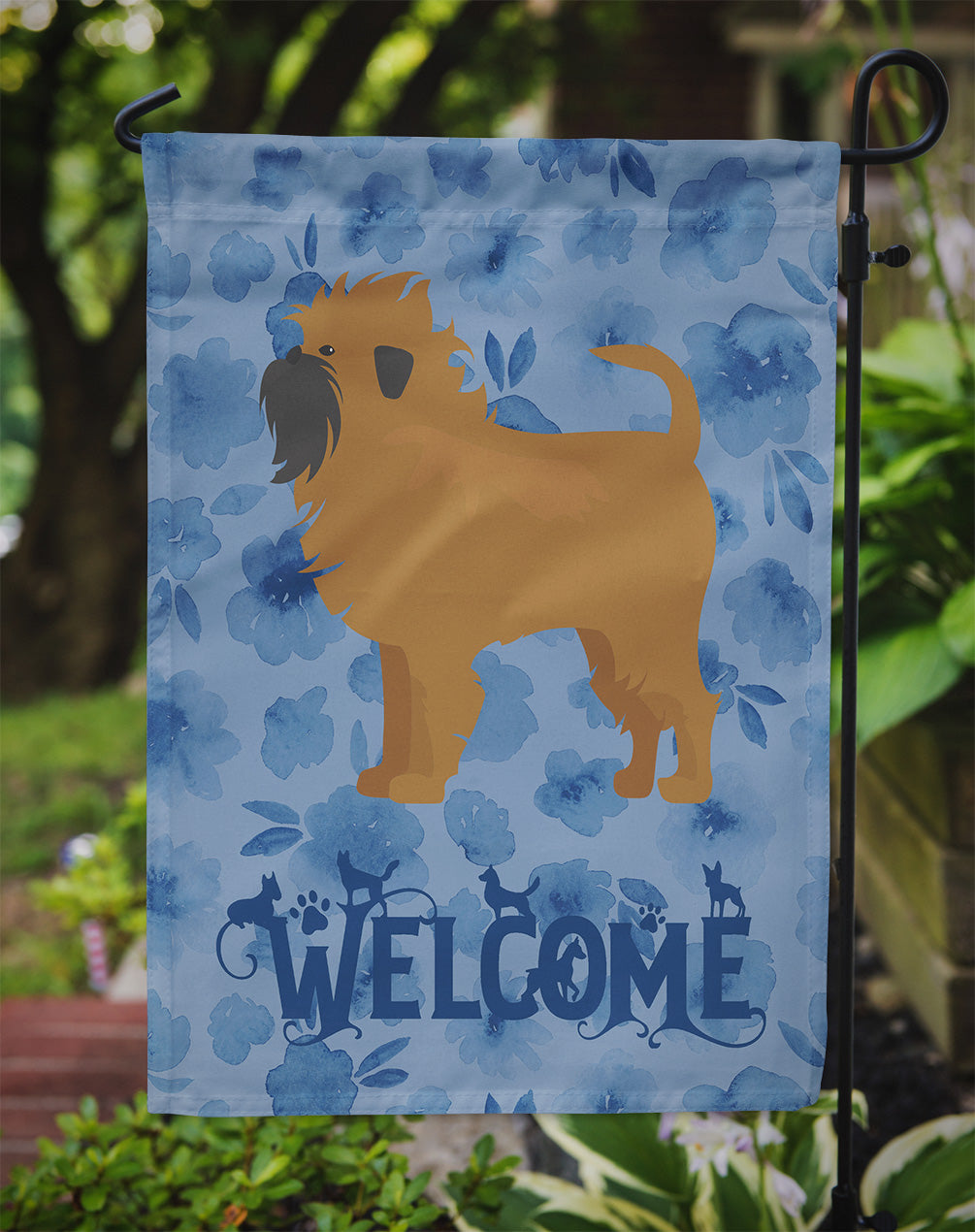 Affenpinscher #1 Welcome Garden Flag - Outdoor Decorative Yard Flag CK5962GF