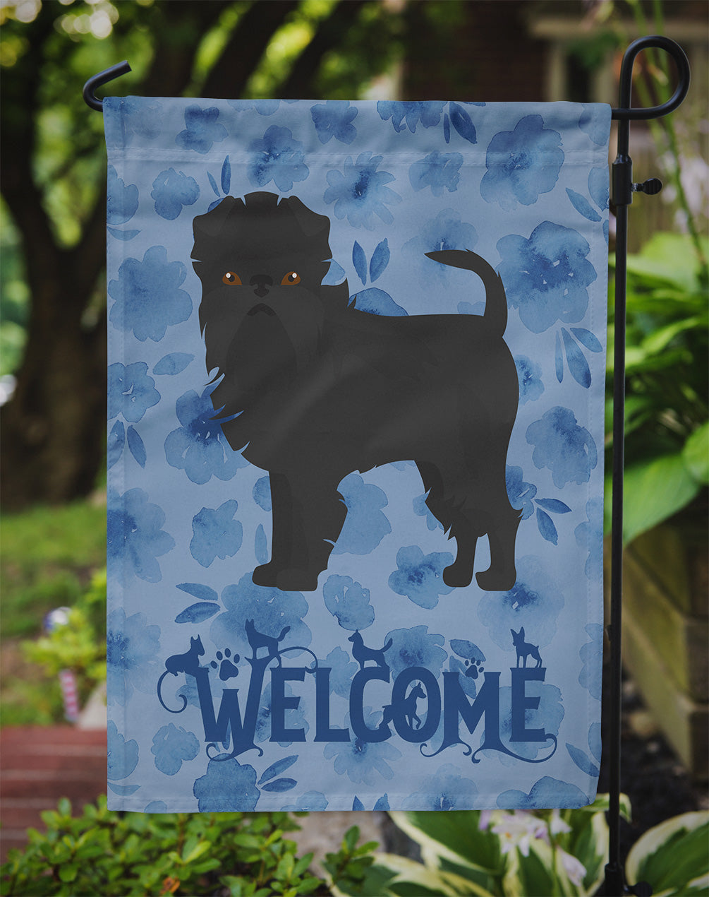 Affenpinscher #2 Welcome Garden Flag - Outdoor Decorative Yard Flag CK5963GF