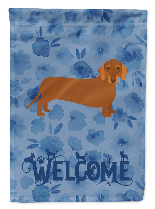 Dachshund Welcome Garden Flag – Decorative Outdoor Yard Flag CK6076GF