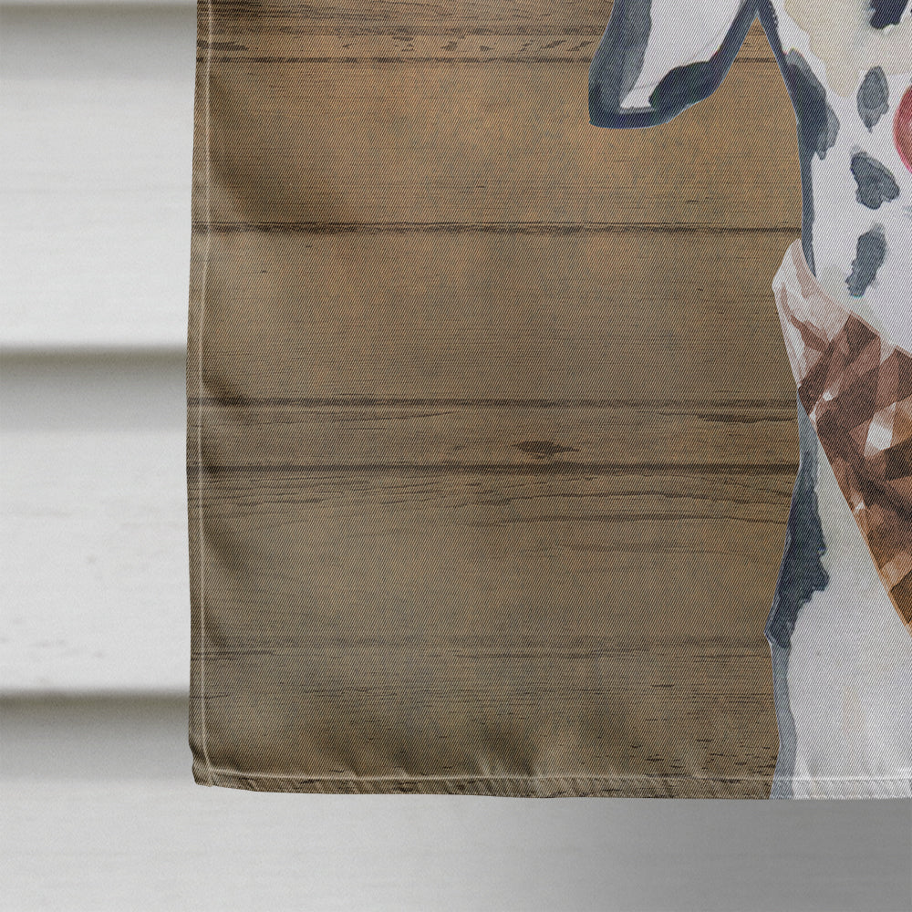 Dalmatian #2 Country Dog Flag Canvas House Size CK6314CHF