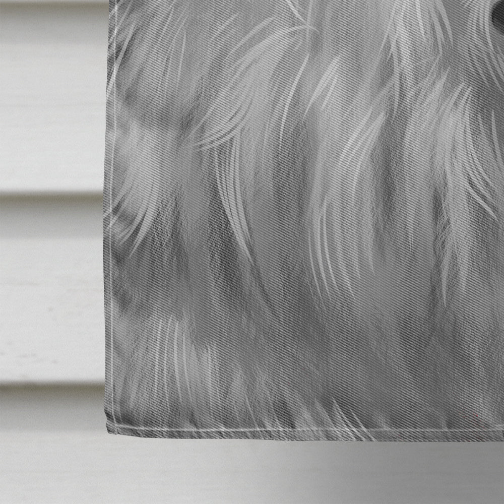 American Eskimo Dog American Flag Flag Canvas House Size CK6398CHF