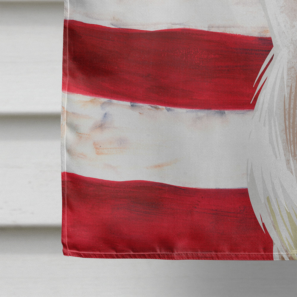 Deutsche Bracke Dog American Flag Flag Canvas House Size CK6503CHF