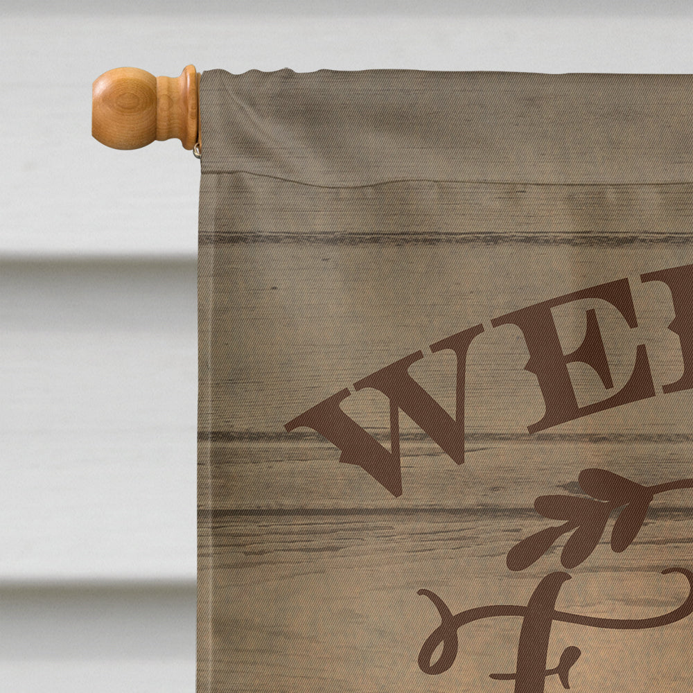 Sumatra Chicken Welcome Flag Canvas House Size CK6777CHF