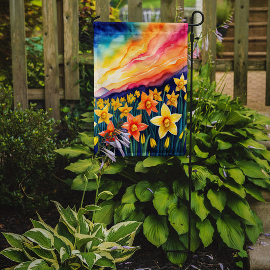 Daffodils in Color Garden Flag – Outdoor Decorative Yard Flag