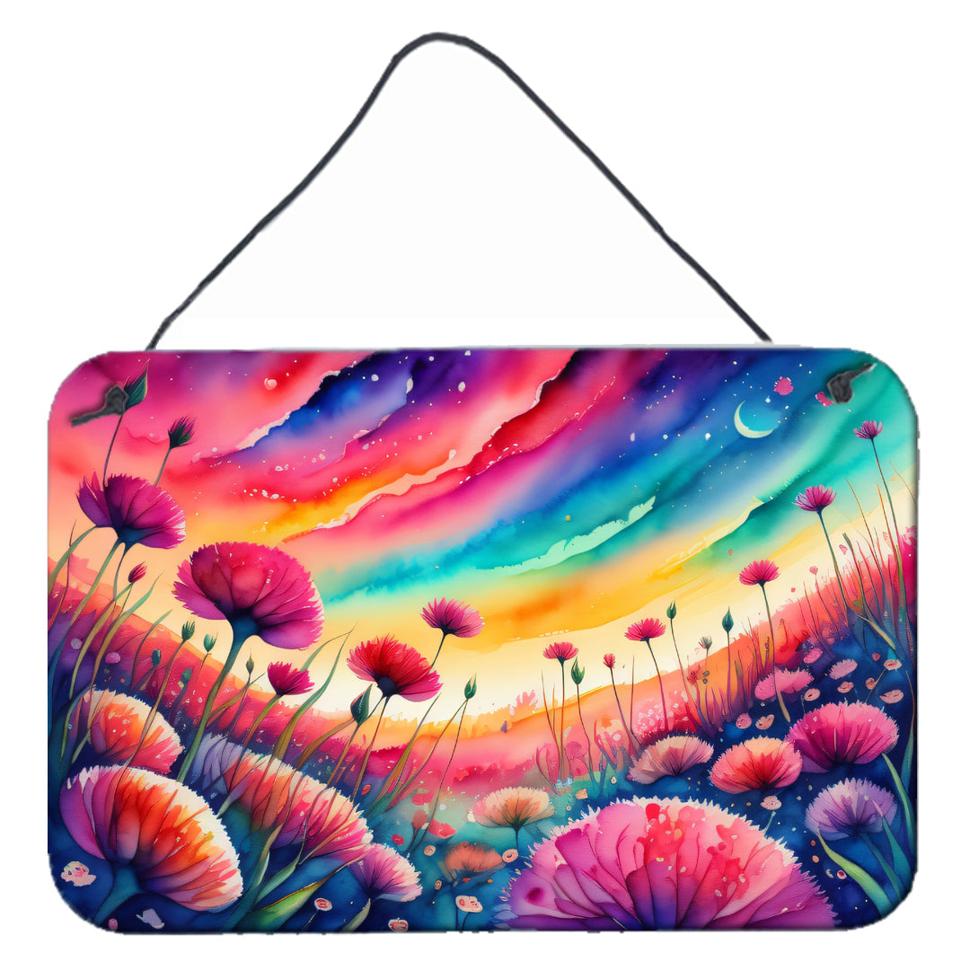 Dianthus in Color Wall or Door Hanging Prints