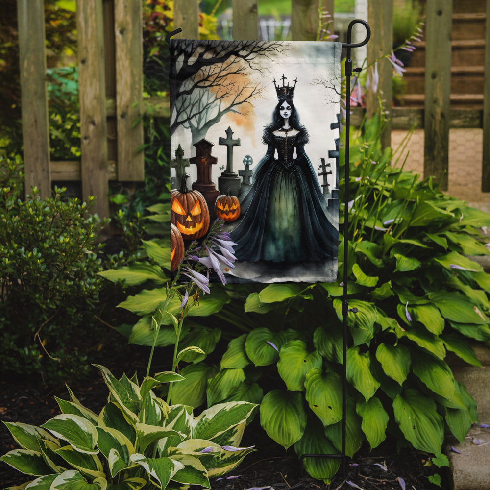 Evil Queen Spooky Halloween Garden Flag – Outdoor Decorative Yard Flag