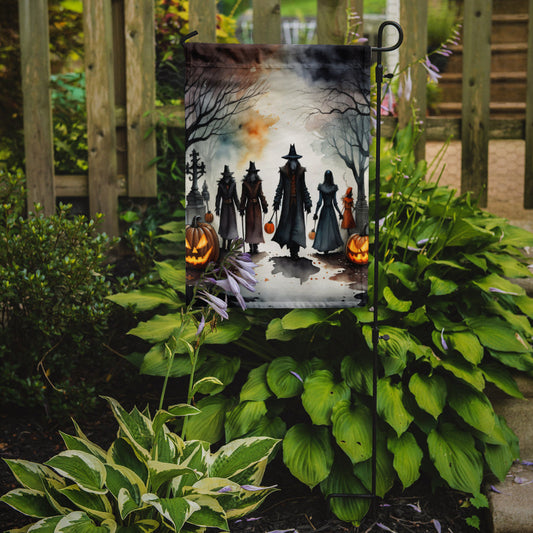 Vampires Spooky Halloween Garden Flag – Outdoor Decorative Yard Flag