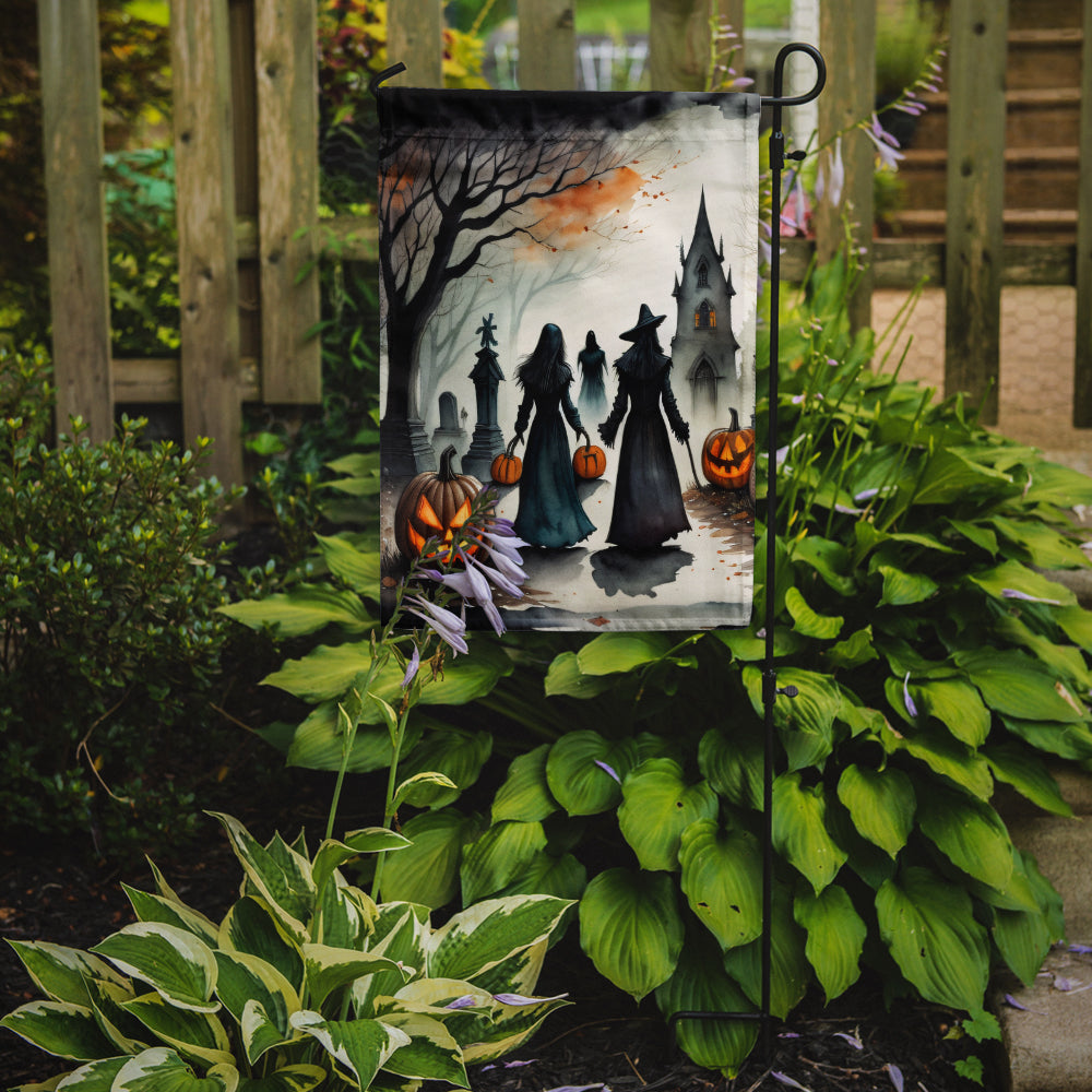 Vampires Spooky Halloween Garden Flag – Outdoor Decorative Yard Flag