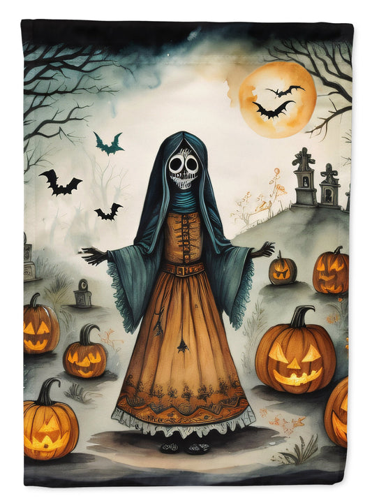 La Llorona Skeleton Spooky Halloween Garden Flag – Outdoor Decorative Yard Flag