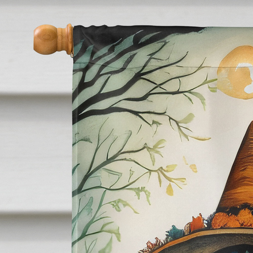 La Llorona Skeleton Spooky Halloween House Flag