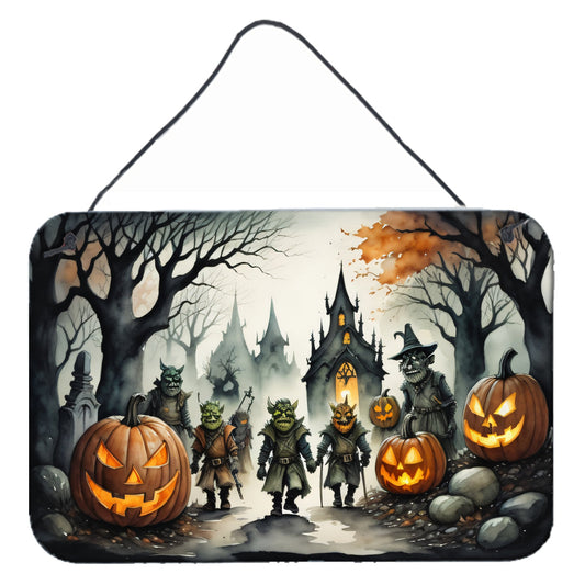 Orcs Spooky Halloween Wall or Door Hanging Prints
