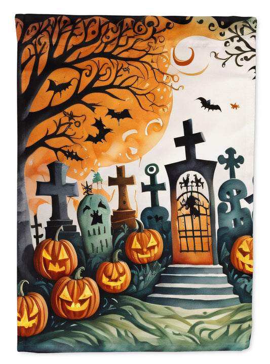 Papel Picado Skeletons Spooky Halloween Garden Flag – Outdoor Decorative Yard Flag