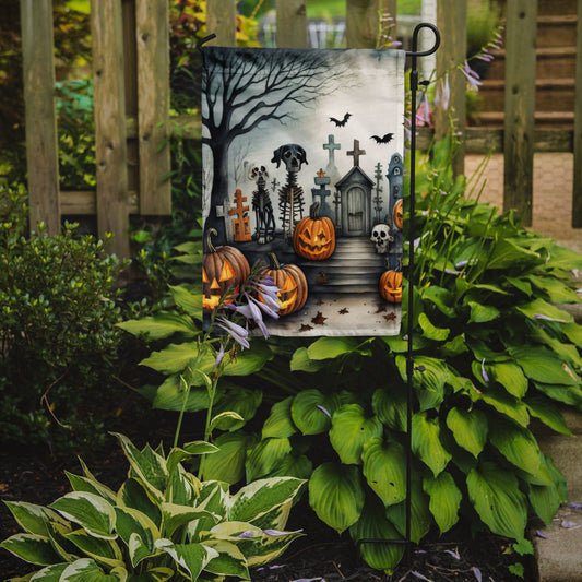 Pet Cemetery Spooky Halloween Garden Flag – Outdoor Decorative Yard Flag