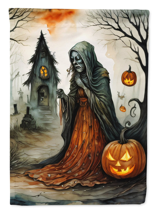 The Weeping Woman Spooky Halloween Garden Flag – Outdoor Decorative Yard Flag