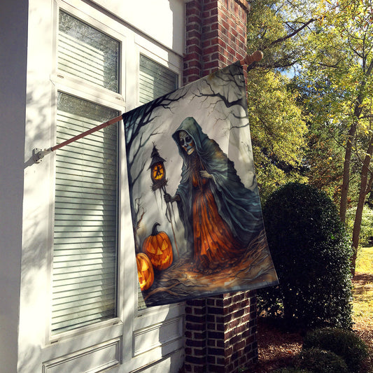 The Weeping Woman Spooky Halloween House Flag