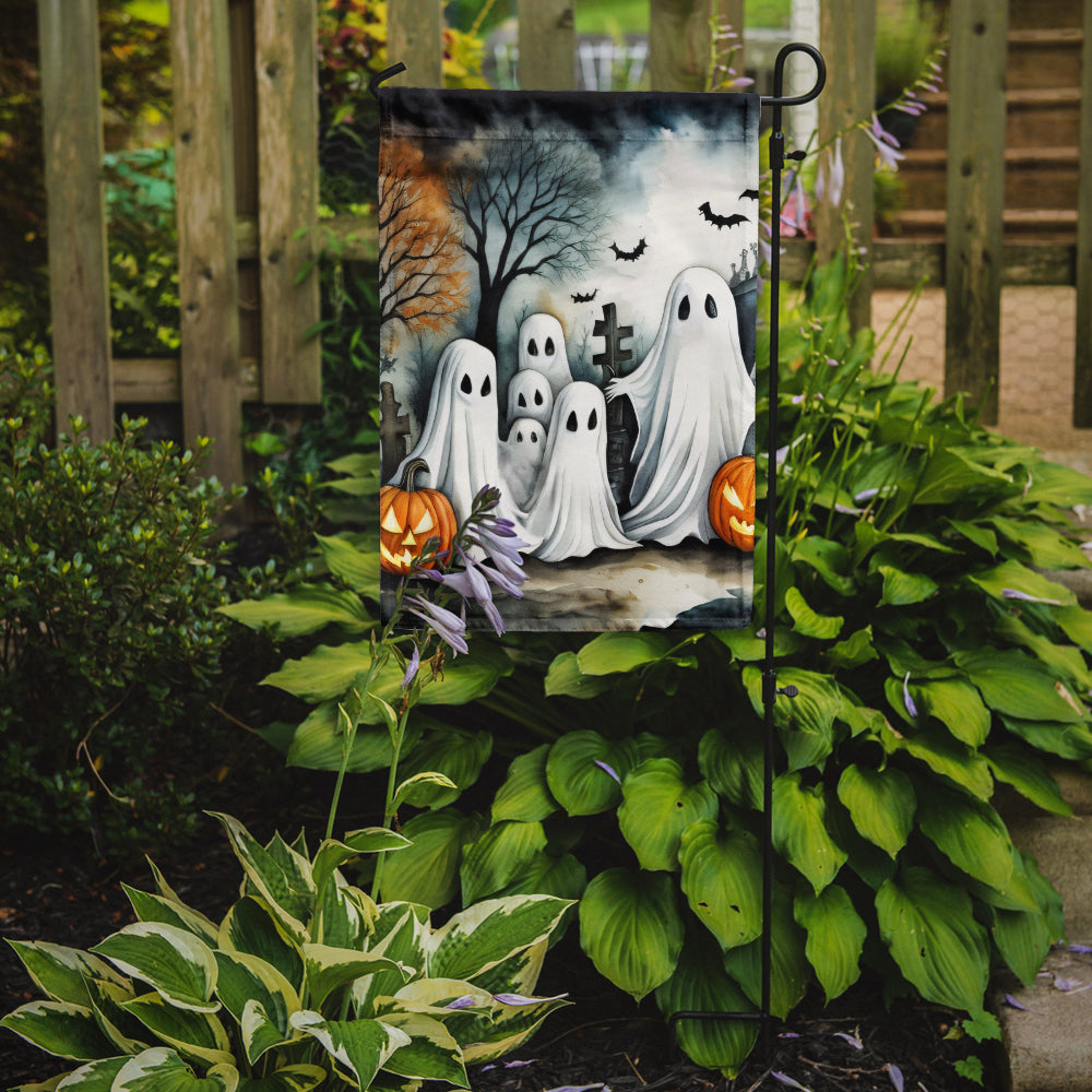 Ghosts Spooky Halloween Garden Flag – Outdoor Decorative Yard Flag