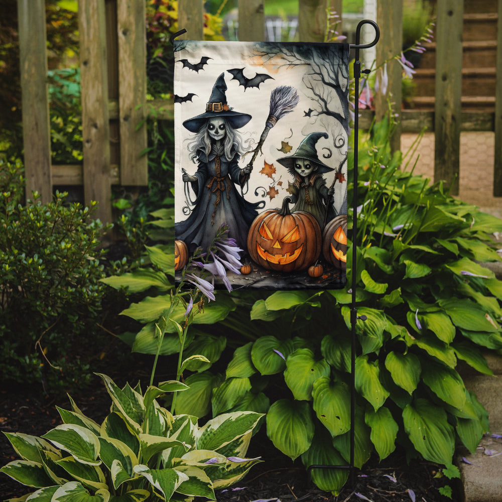Witches Spooky Halloween Garden Flag – Outdoor Decorative Garden Flag