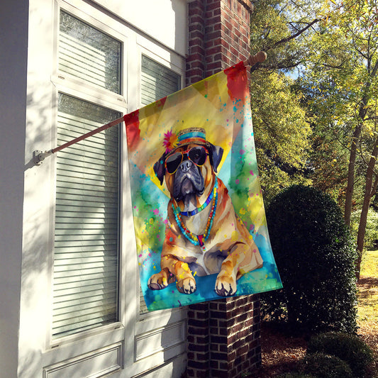 Cane Corso Hippie Dawg House Flag