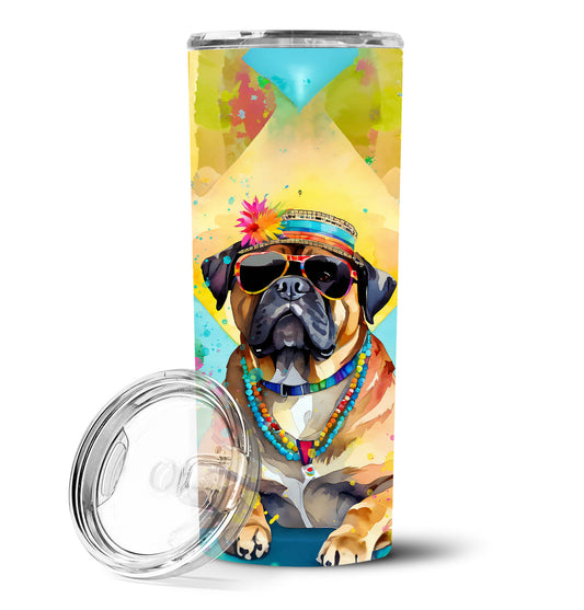 Cane Corso Hippie Dawg Stainless Steel Skinny Tumbler