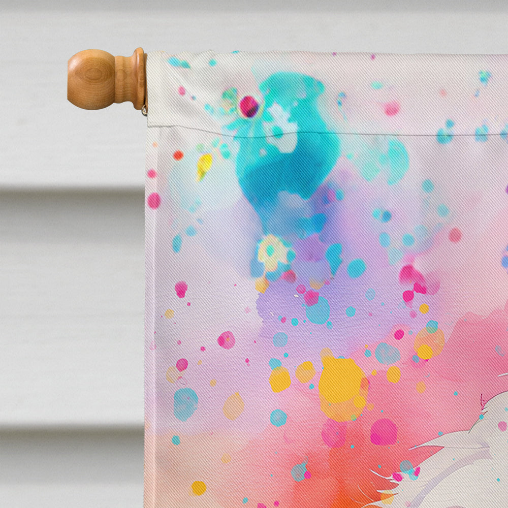 Great Pyrenees Hippie Dawg House Flag