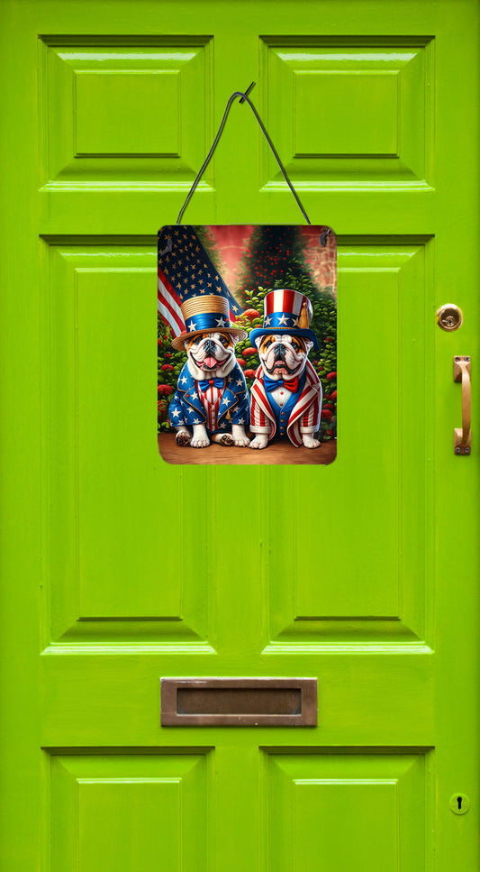 All American English Bulldog Wall or Door Hanging Prints