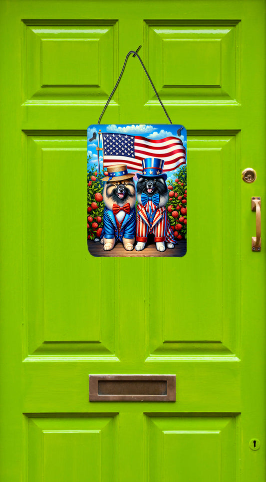 All American Keeshond Wall or Door Hanging Prints