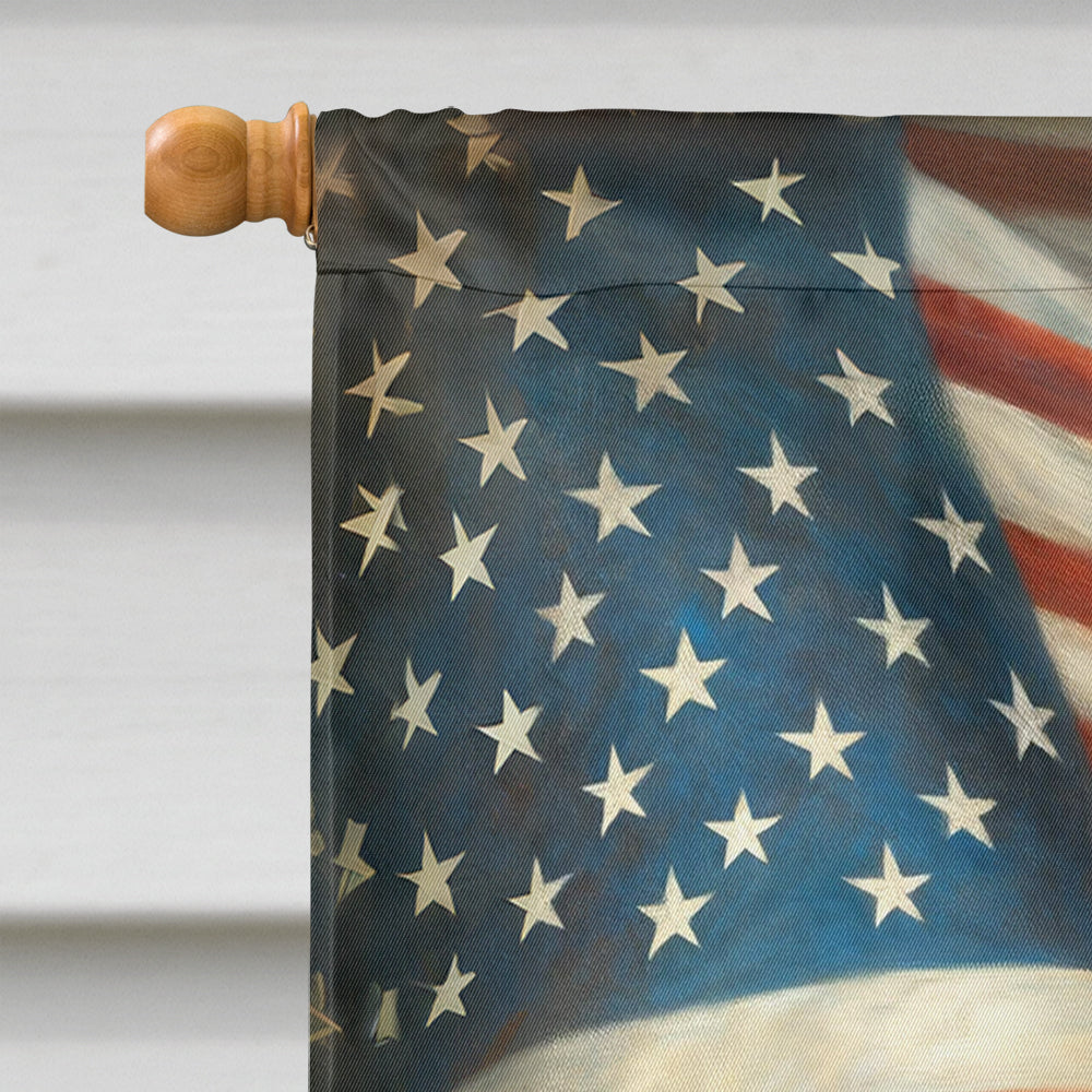 All American Norwegian Elkhound House Flag