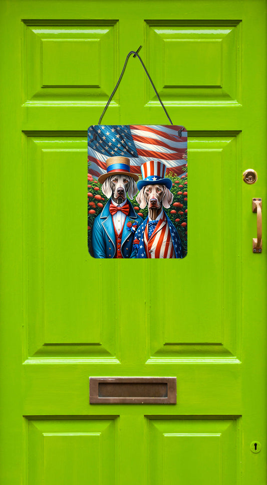 All American Weimaraner Wall or Door Hanging Prints