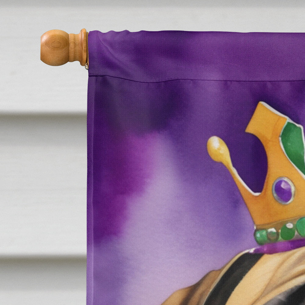 Bullmastiff King of Mardi Gras House Flag