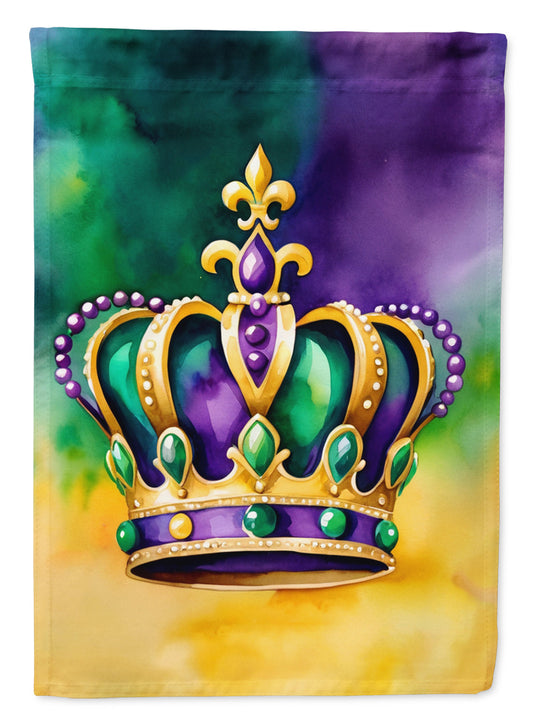 King's Mardi Gras Crown Garden Flag – Decorative Garden Flag by Caroline's Treasures