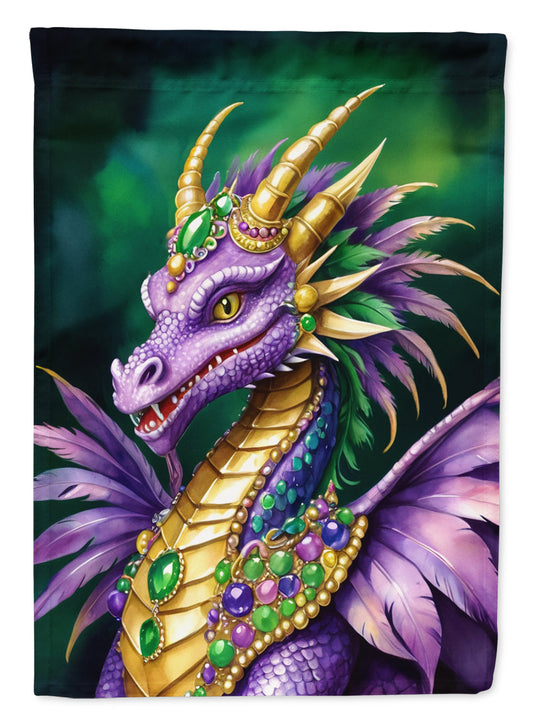 Dragon King of Mardi Gras Garden Flag – Decorative Garden Flag by Caroline's Treasures