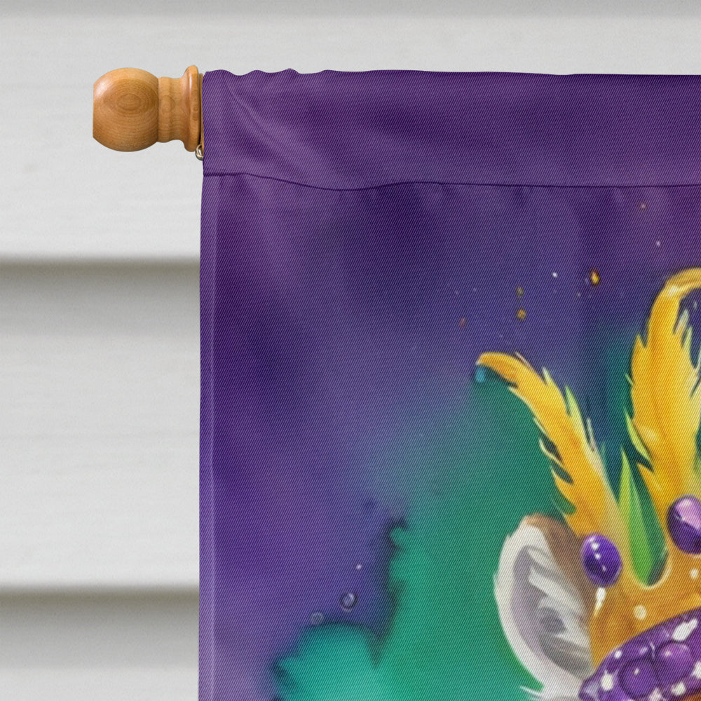 Tiger the King of Mardi Gras House Flag