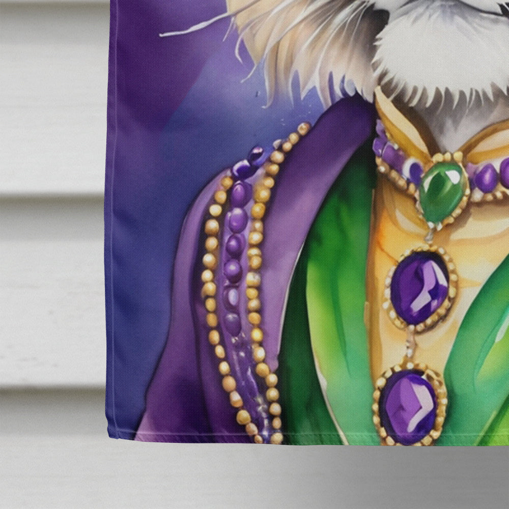 Tiger the King of Mardi Gras House Flag