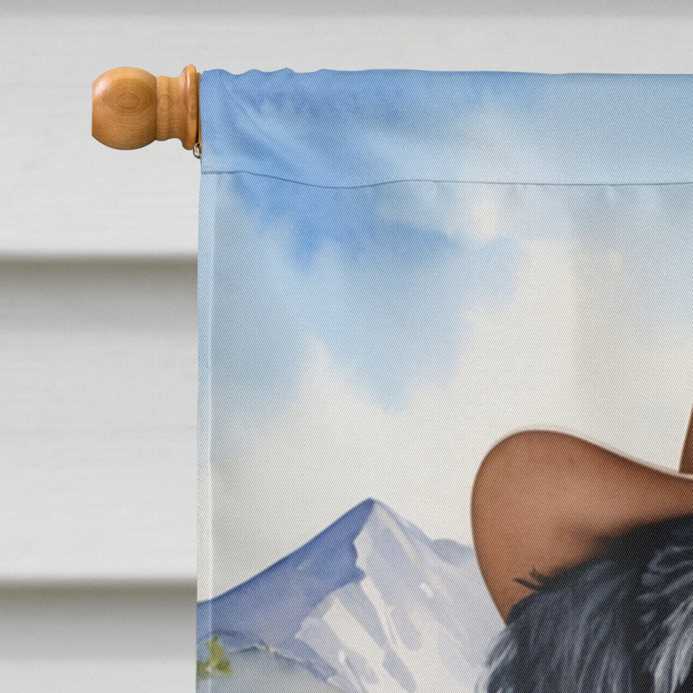 Puli Cowboy Welcome House Flag
