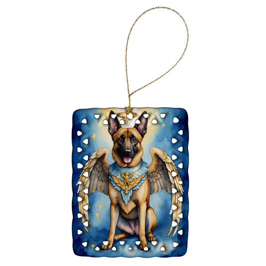 Belgian Malinois My Angel Porcelain Ornament