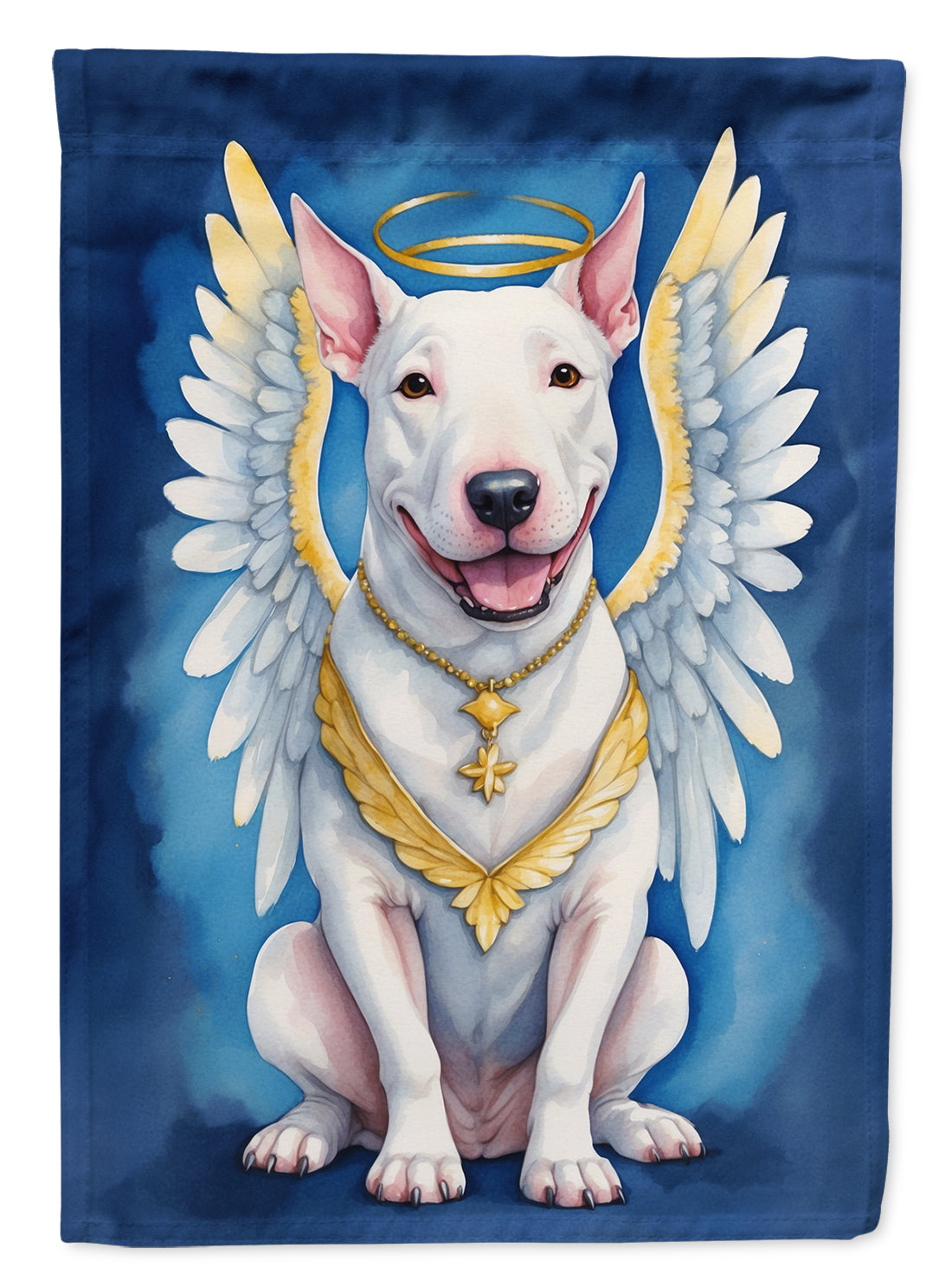 Bull Terrier My Angel House Flag