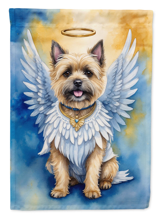 Cairn Terrier My Angel Garden Flag – Memorial or Christmas Dog Angel Decor