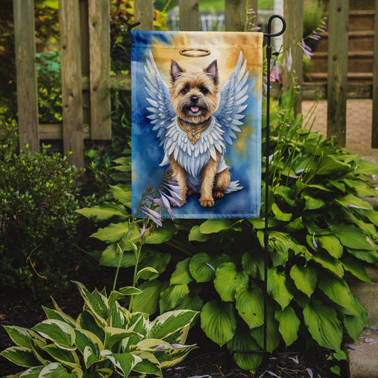 Cairn Terrier My Angel Garden Flag – Memorial or Christmas Dog Angel Decor