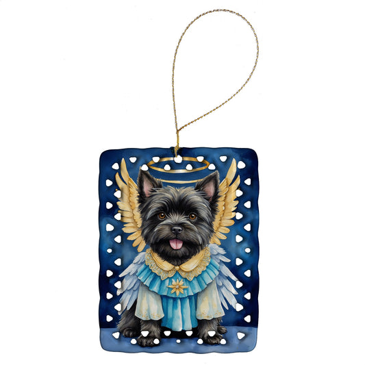 Cairn Terrier My Angel Porcelain Ornament