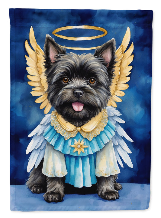 Cairn Terrier My Angel Garden Flag – Memorial or Christmas Dog Angel Decor