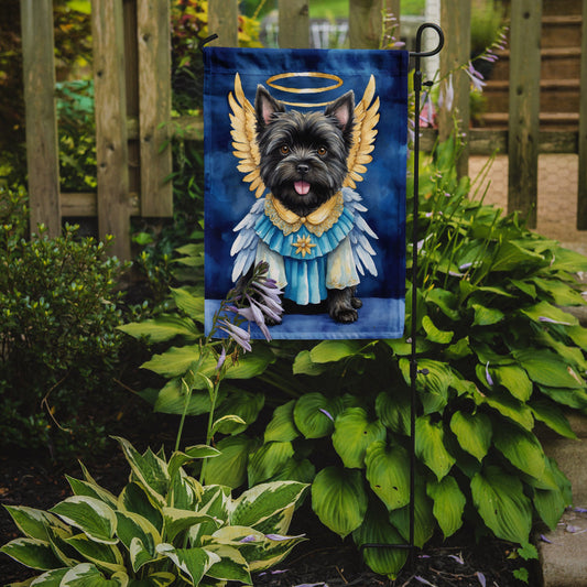 Cairn Terrier My Angel Garden Flag – Memorial or Christmas Dog Angel Decor