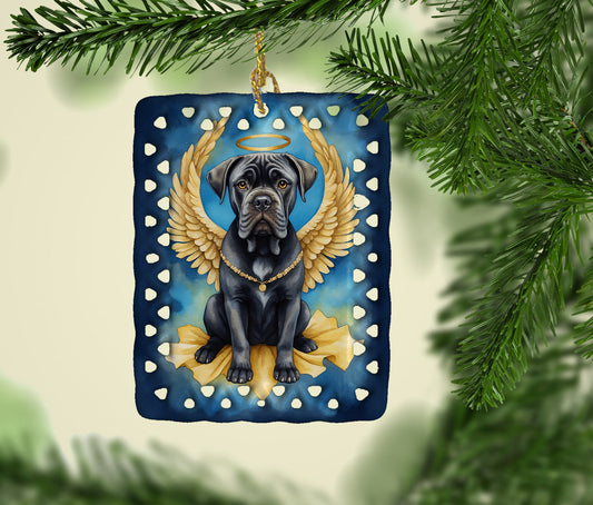 Cane Corso My Angel Porcelain Ornament