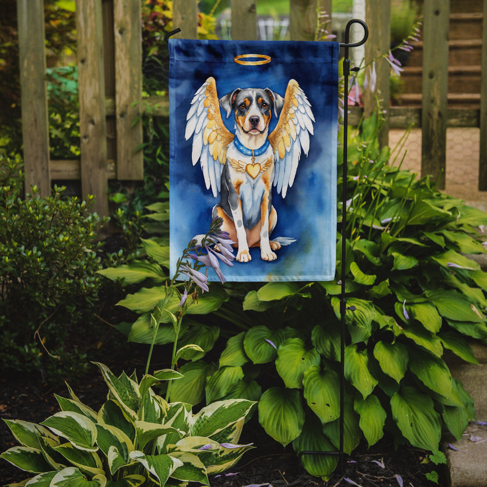 Catahoula My Angel Garden Flag – Memorial or Christmas Dog Angel Decor