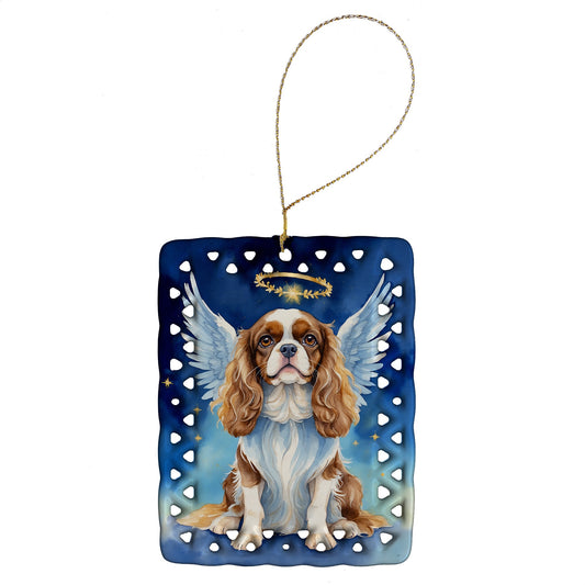 Cavalier Spaniel My Angel Porcelain Ornament