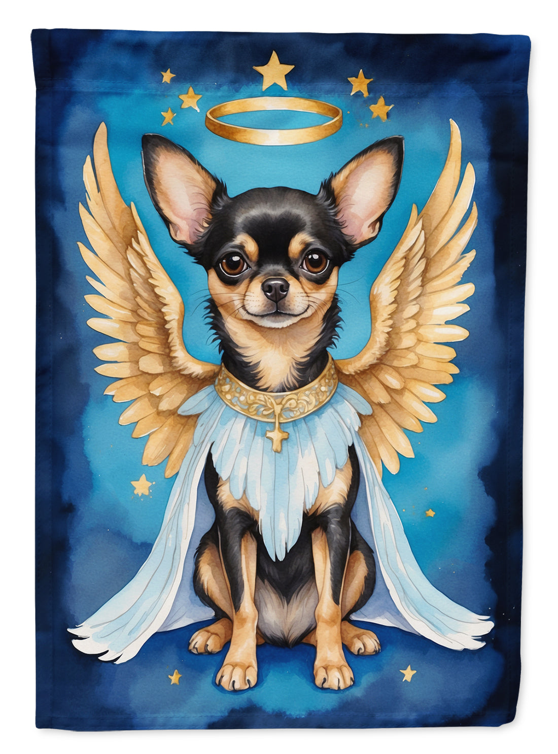 Chihuahua My Angel Garden Flag – Memorial or Christmas Dog Angel Decor