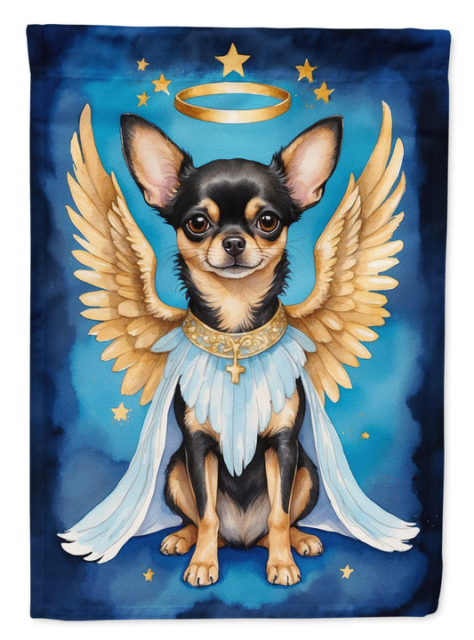 Chihuahua My Angel Garden Flag – Memorial or Christmas Dog Angel Decor