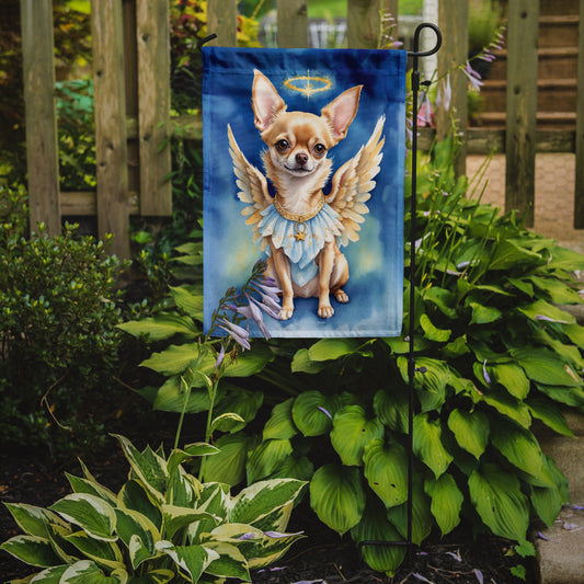 Chihuahua My Angel Garden Flag – Memorial or Christmas Dog Angel Decor
