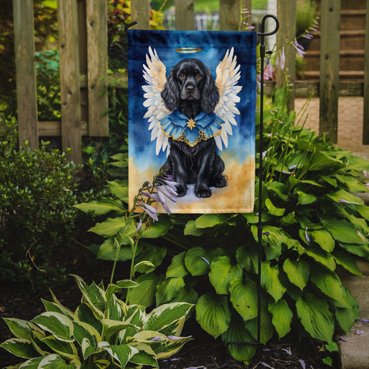 Cocker Spaniel My Angel Garden Flag – Memorial or Christmas Dog Angel Decor