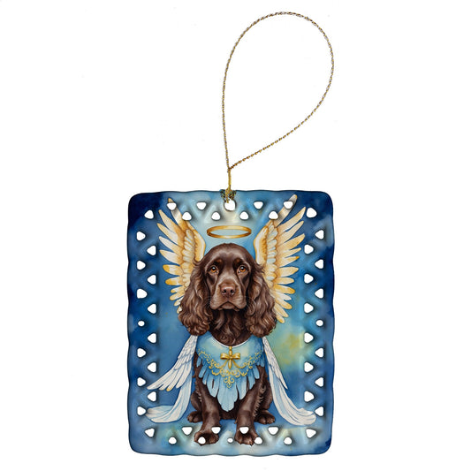 Cocker Spaniel My Angel Porcelain Ornament