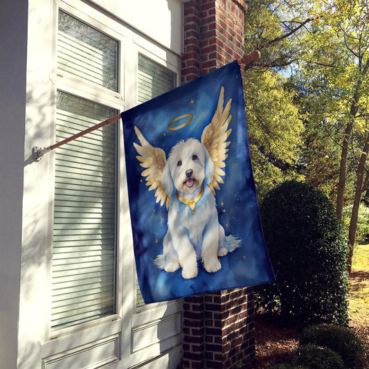 Coton de Tulear My Angel House Flag